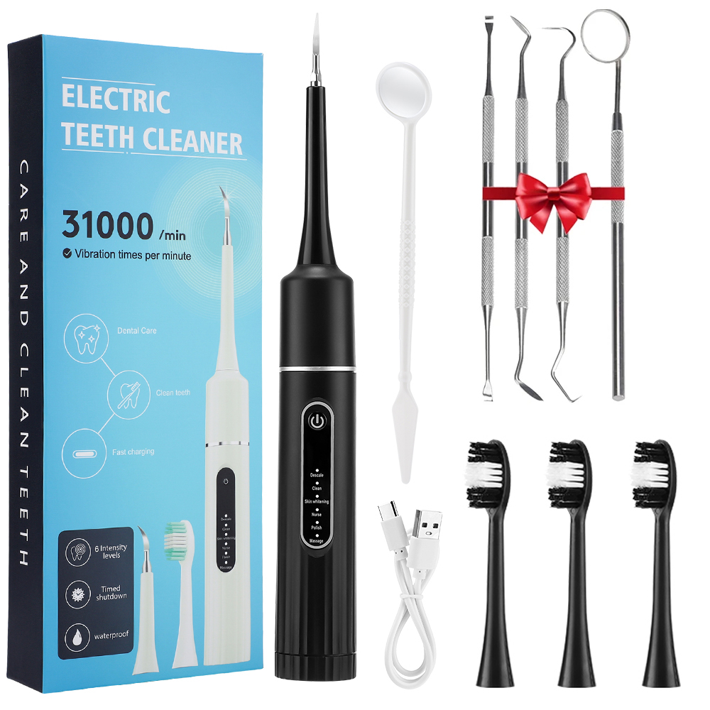 Electric Toothbrush Sonic - فرشاة الأسنان الكهربائية سونيك الاهتزاز منظف