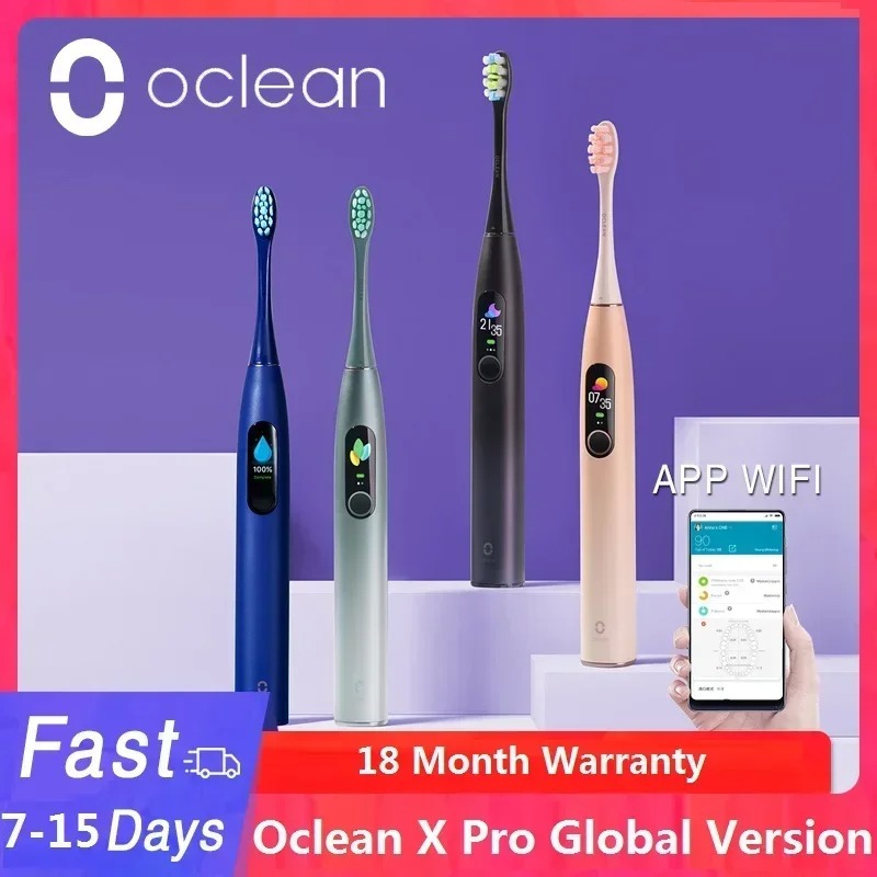 Electric Toothbrush Sonic - فرشاة أسنان كهربائية أوكلين إكس برو