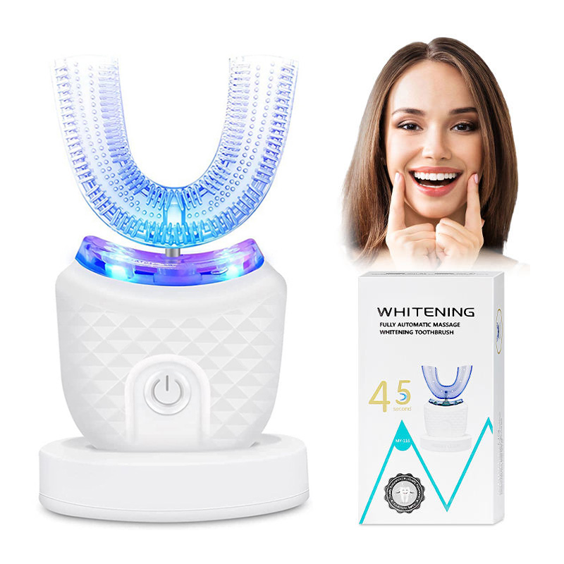 Electric Toothbrush Sonic - المهنية المحمولة 360 درجة U شكل
