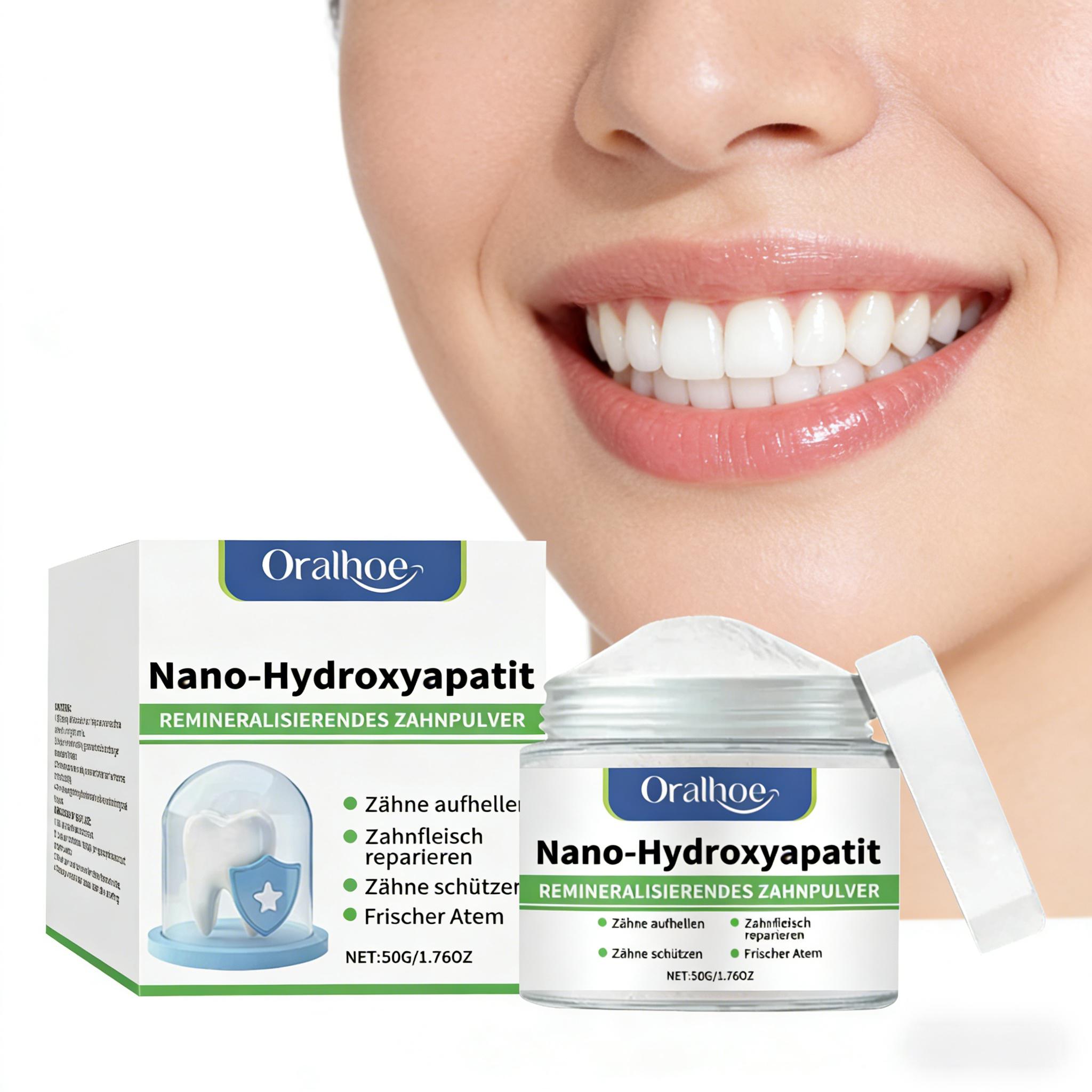 Teeth Paint Whitening - مسحوق تبييض الأسنان Oralhoe، تنظيف عميق