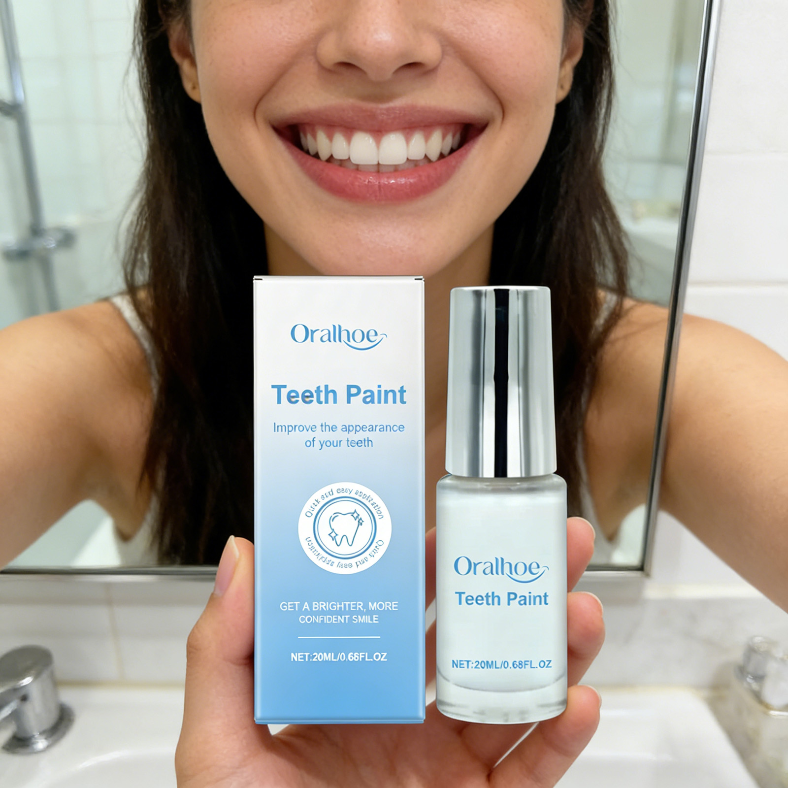 Teeth Paint Whitening - طلاء تبييض الأسنان 20 مل -