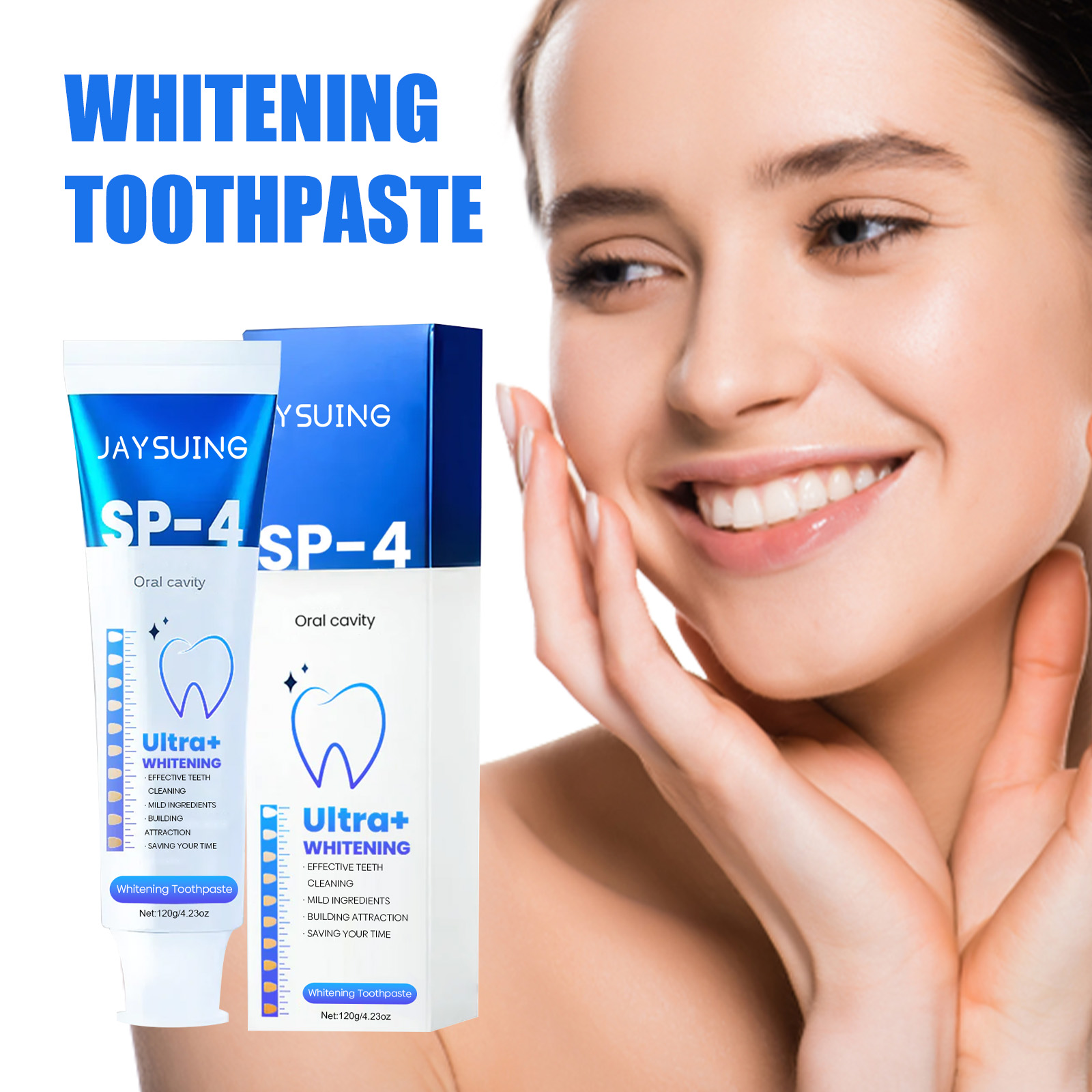 Teeth Whitening Xylitol - معجون أسنان لتنظيف إكسيليتول يزيل لوحة