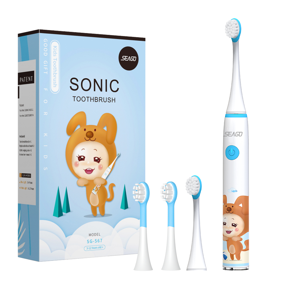 Electric Toothbrush Sonic - فرشاة أسنان كهربائية للأطفال من Seago