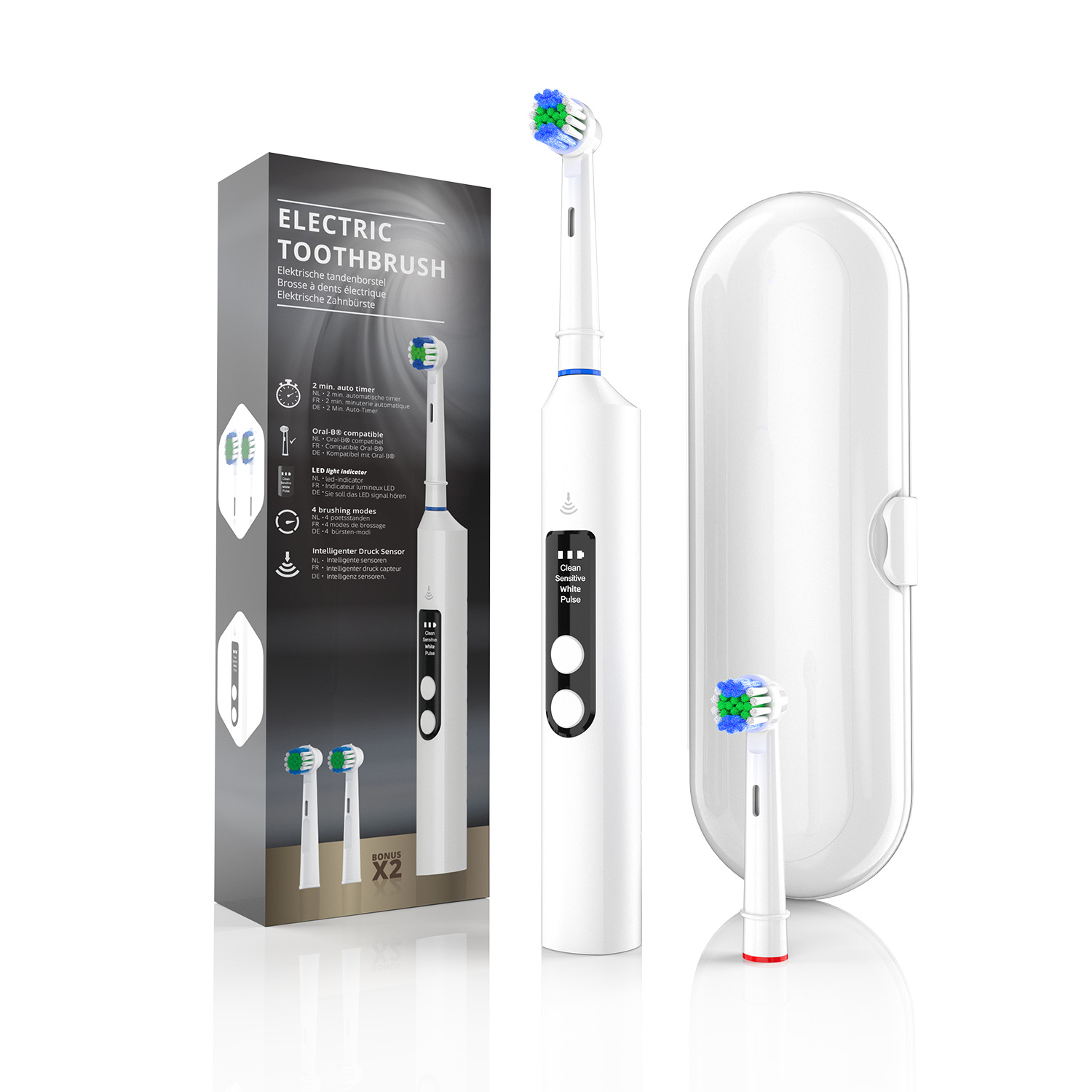 فرشاة أسنان كهربائية ذكية أوتو - مراجعة Electric Toothbrush Sonic وسعره