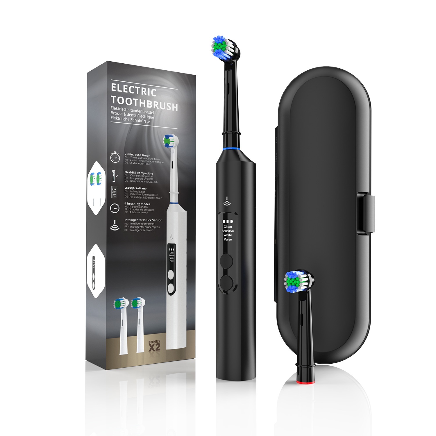 فرشاة أسنان كهربائية ذكية أوتو - مراجعة Electric Toothbrush Sonic وسعره