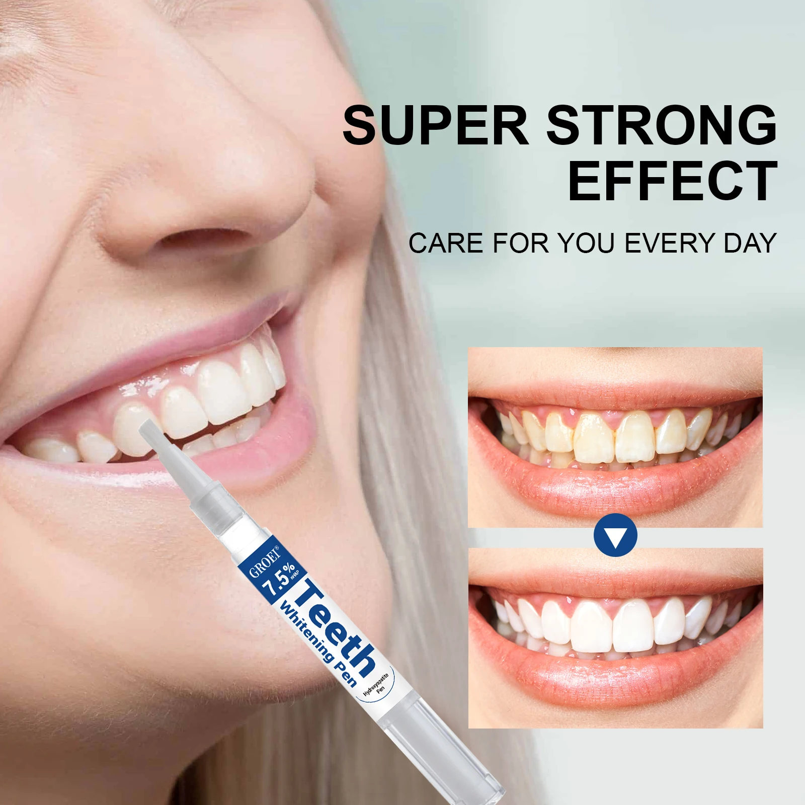 هيدروكسياباتيت تبييض الأسنان ا - مراجعة Teeth Whitening Pen وسعره