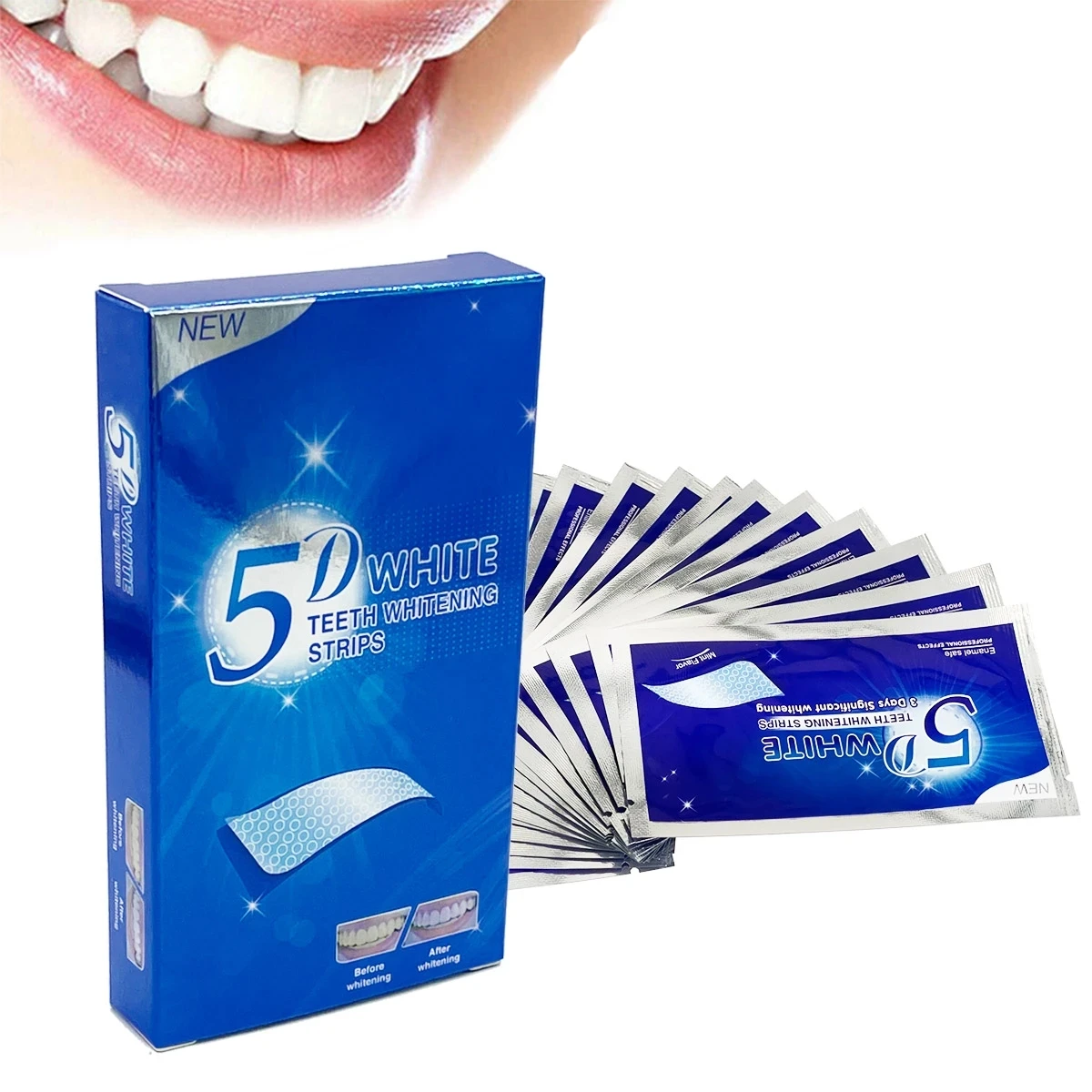 شرائط تبييض الأسنان البيضاء لل - مراجعة Teeth Whitening With Hydrogen Peroxide وسعره
