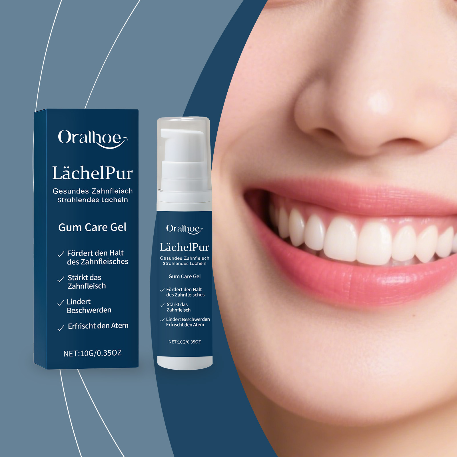 جل العناية بإصلاح اللثة تخفيف  - مراجعة Teeth Whitening With Hydrogen Peroxide وسعره