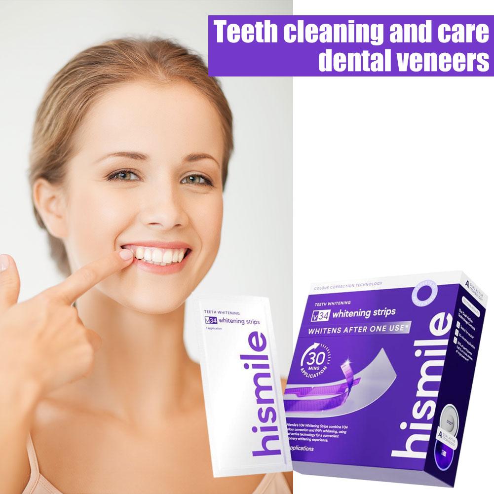 شرائط تبييض الأسنان باللون الأ - مراجعة Teeth Whitening Routine وسعره