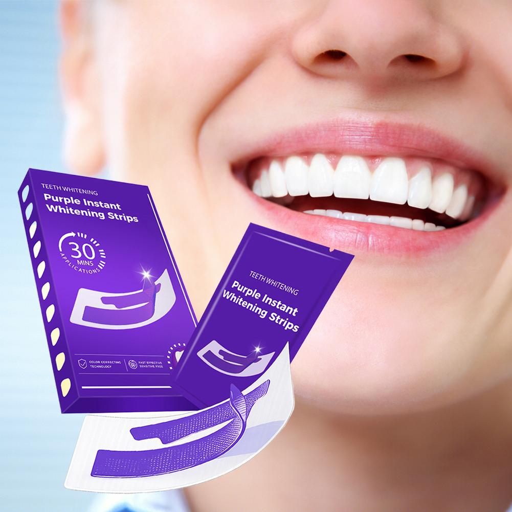  شرائط تبييض الأسنان Smilekit - مراجعة Teeth Whitening Strips Crest وسعره