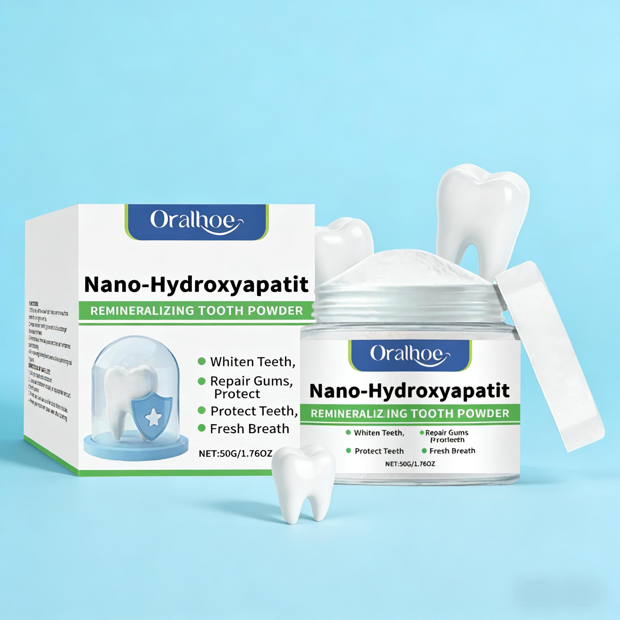 مسحوق تبييض الأسنان Oralhoe، ت - مراجعة Teeth Paint Whitening وسعره