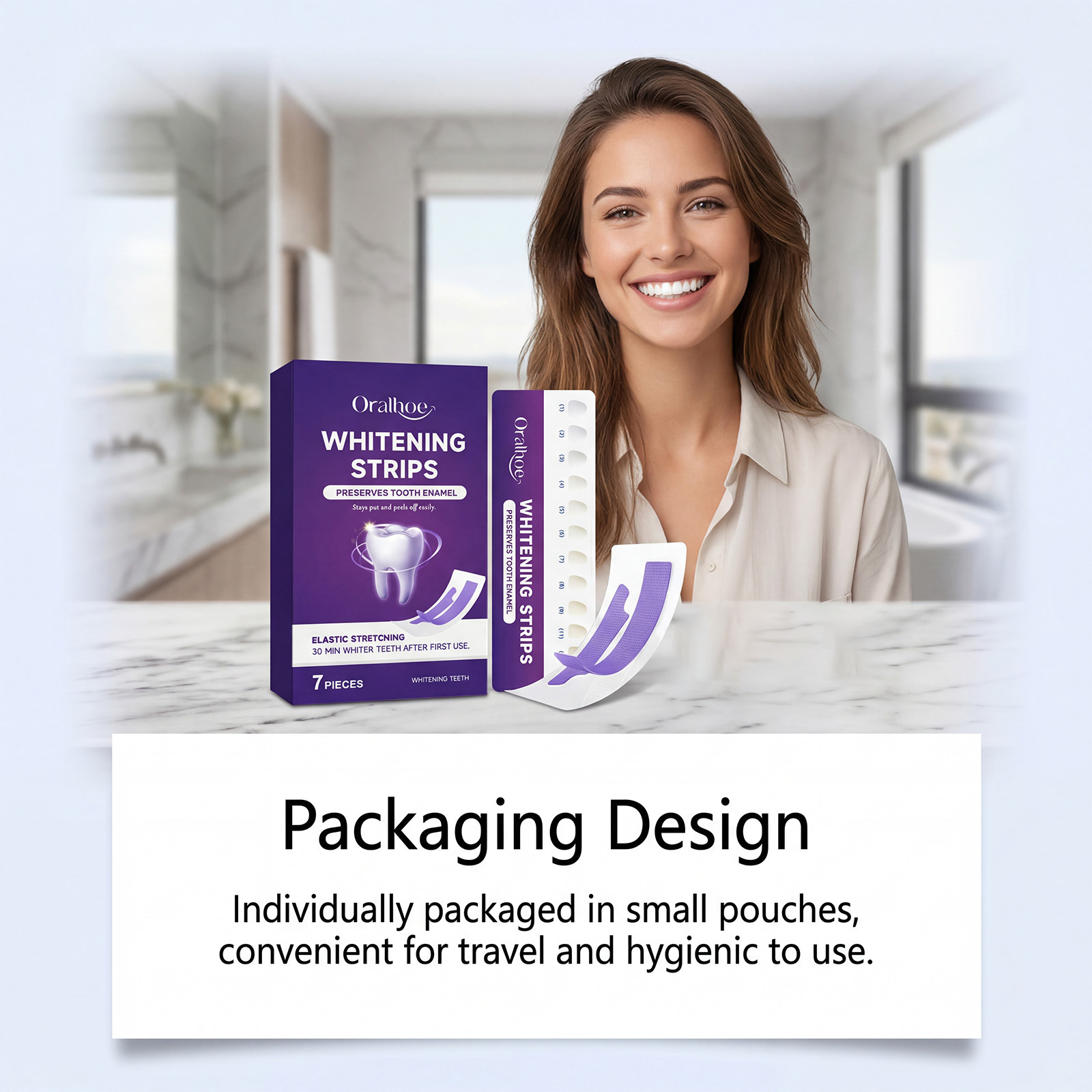شرائط تبييض الأسنان الآمنة من  - مراجعة Teeth Whitening Strips Crest وسعره