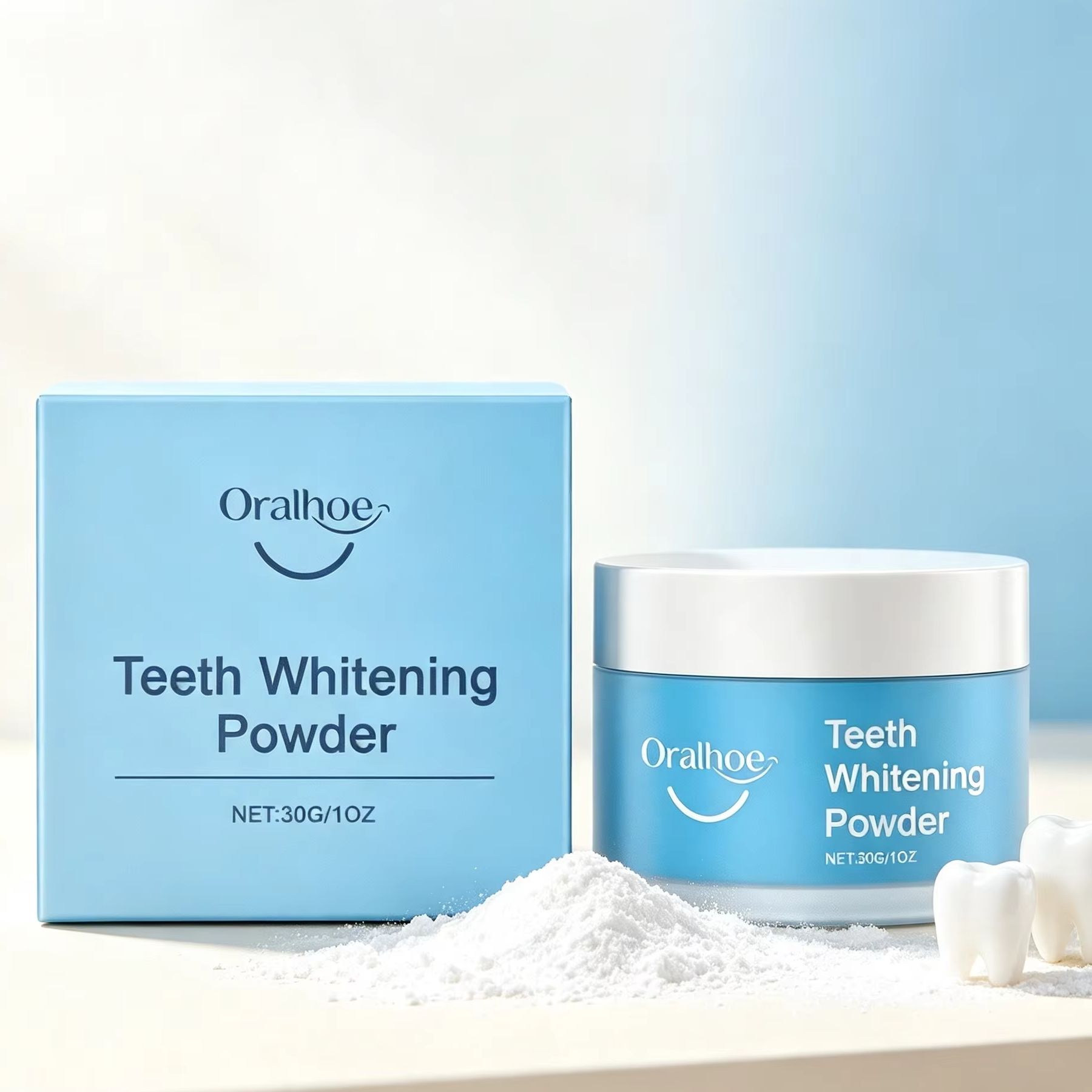مسحوق أورالهو لتنظيف الأسنان،  - مراجعة Teeth Paint Whitening وسعره