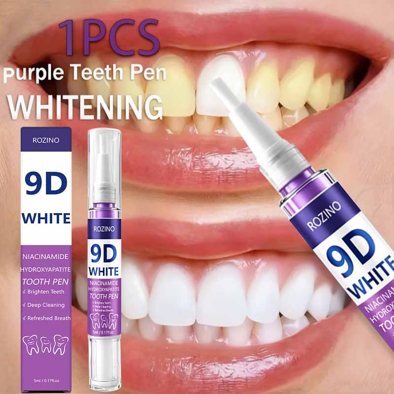 قلم تبييض الأسنان ROZINO 9D مع - مراجعة Teeth Whitening Pen وسعره