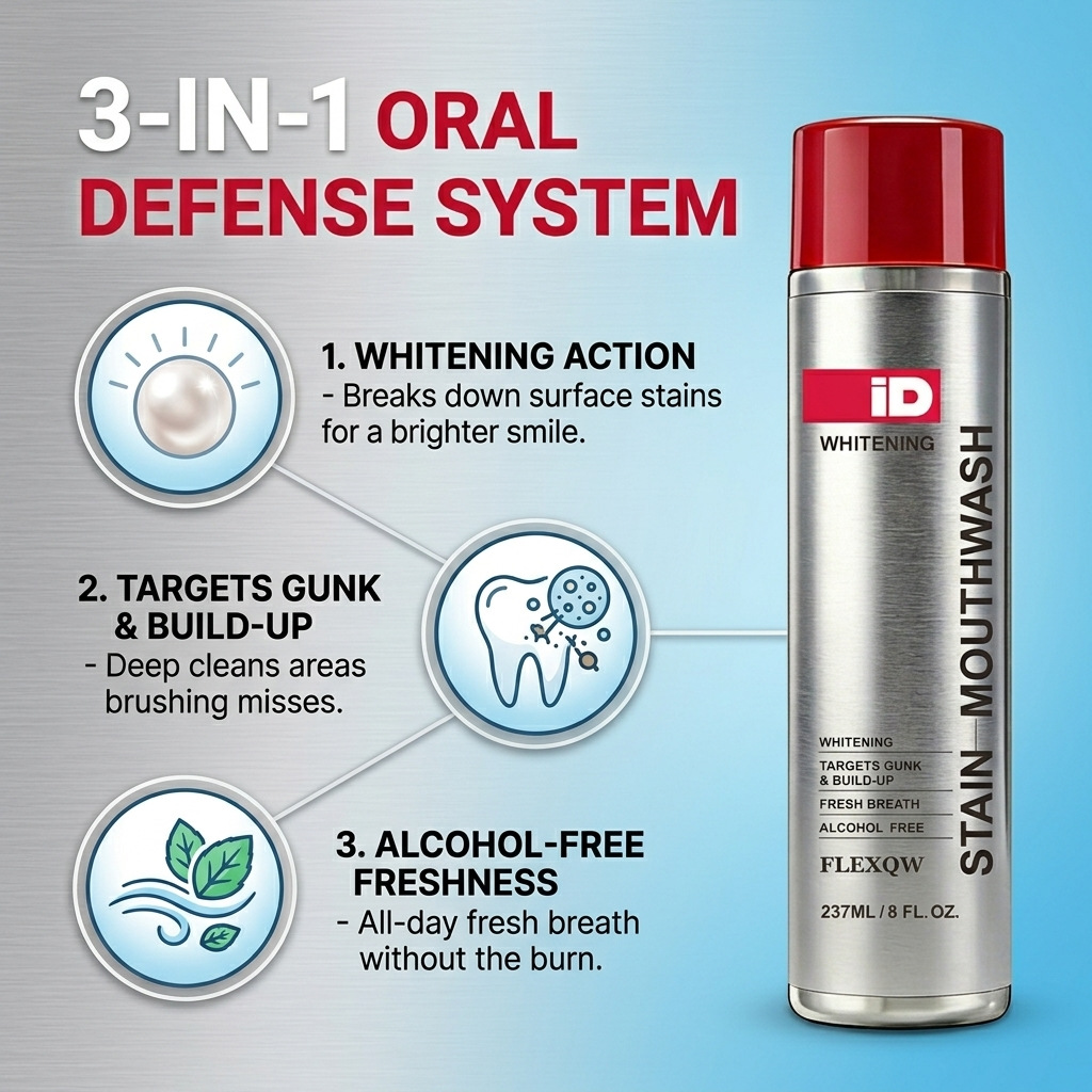 غسول الفم هيم سايل آي دي لتبيي - مراجعة Whitening Mouthwash وسعره