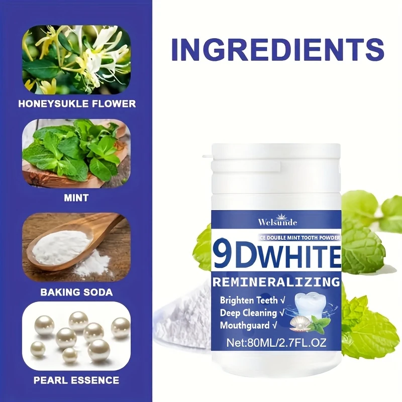 مسحوق أسنان 9D أبيض لإعادة ترس - مراجعة Teeth Paint Whitening وسعره