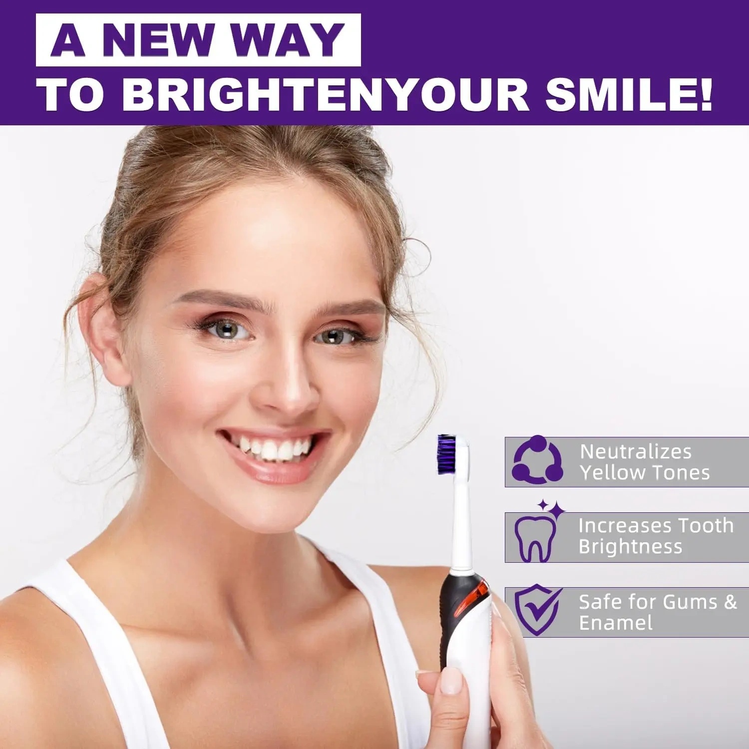 مصل مصحح أرجواني فعال لتبييض ا - مراجعة Teeth Whitening Xylitol وسعره