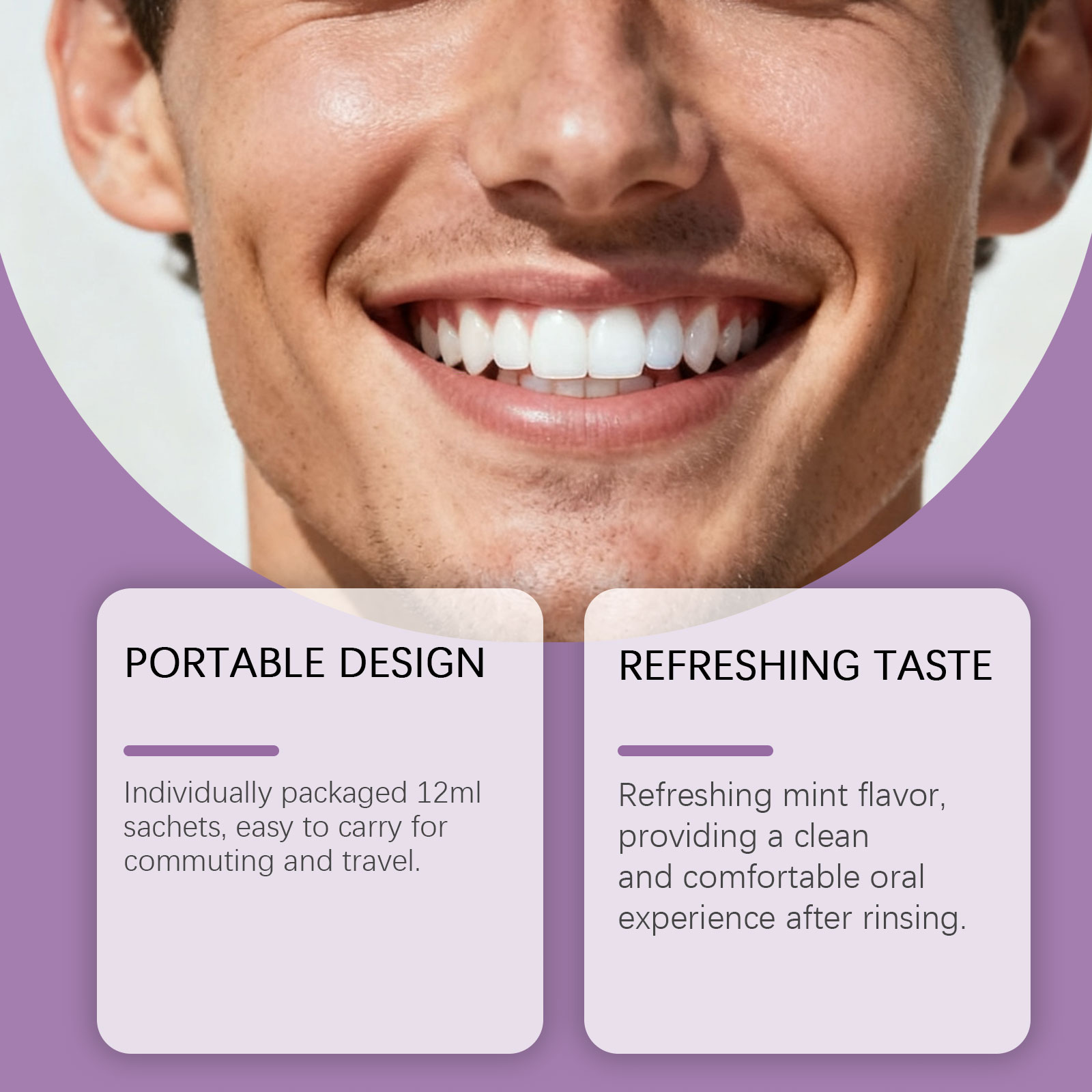 غسول فم بنفسجي لتبييض الأسنان  - مراجعة Teeth Whitening Xylitol وسعره