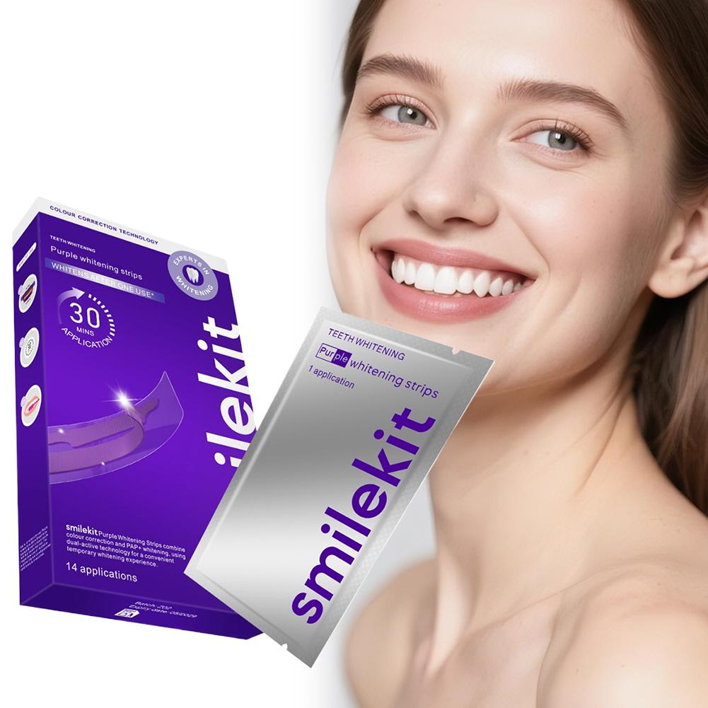 42 زوجًا من شرائط تبييض الأسنا - مراجعة Teeth Whitening Strips Crest وسعره