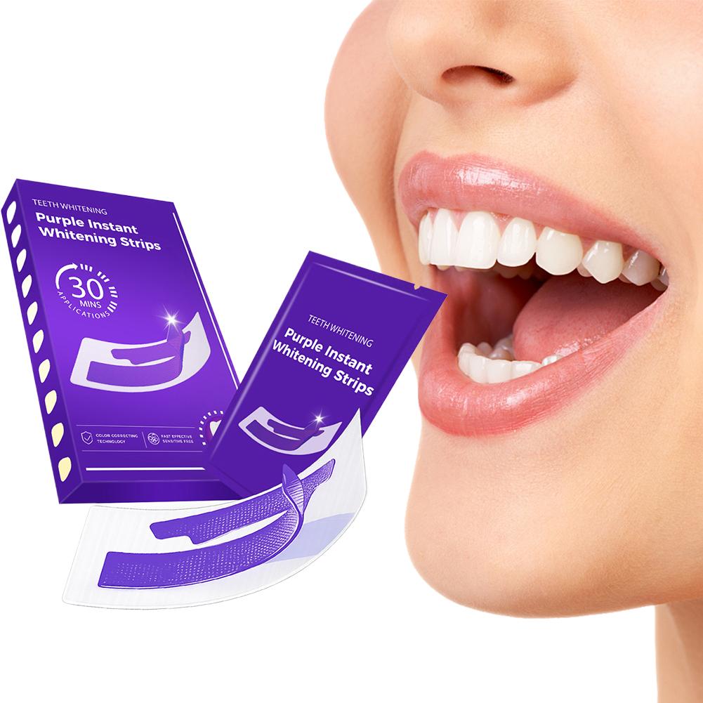 42 زوجًا من شرائط تبييض الأسنا - مراجعة Teeth Whitening Strips Crest وسعره