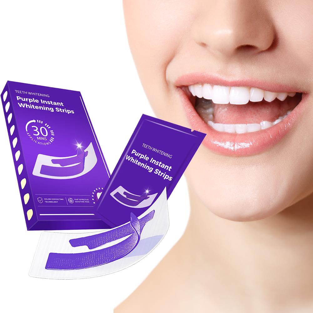 42 زوجًا من شرائط تبييض الأسنا - مراجعة Teeth Whitening Strips Crest وسعره