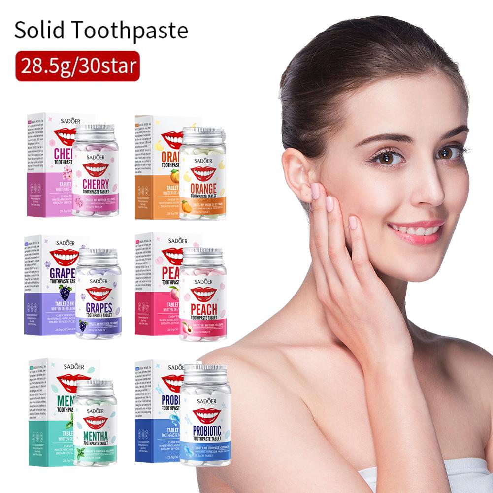 أقراص معجون الأسنان الصلبة بال - مراجعة Whitening Mouthwash وسعره